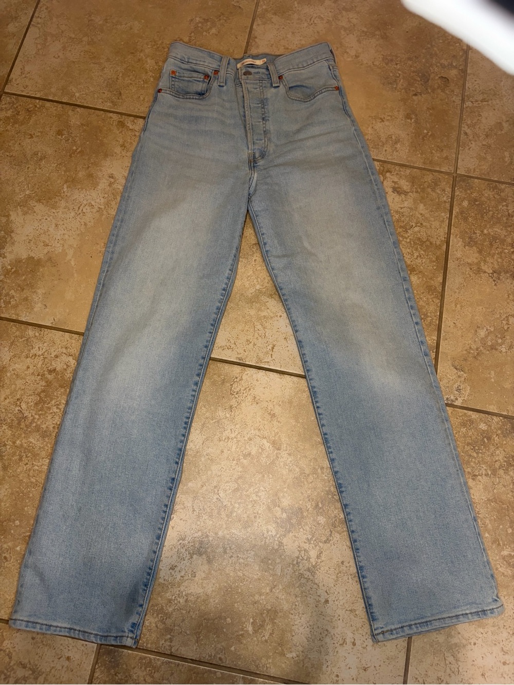 Vintage Levi's Light Blue Boot-Cut Jeans